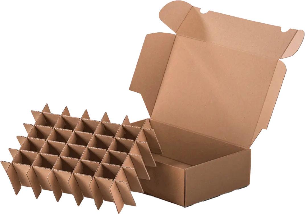 Verpackung aus dem Bereich Stege, Polster und Gefache